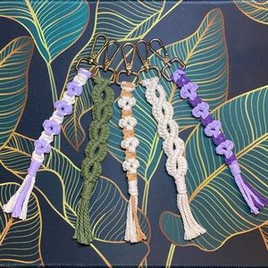 Macrame Keychains